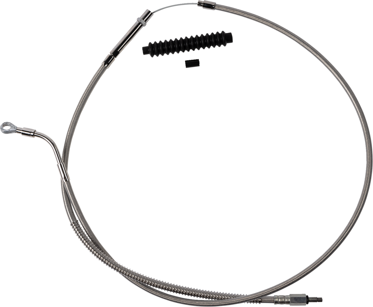 Barnett High-Efficiency Stainless Steel Clutch Cable For Harley-Davidson - Standard - '21-'24 FLH