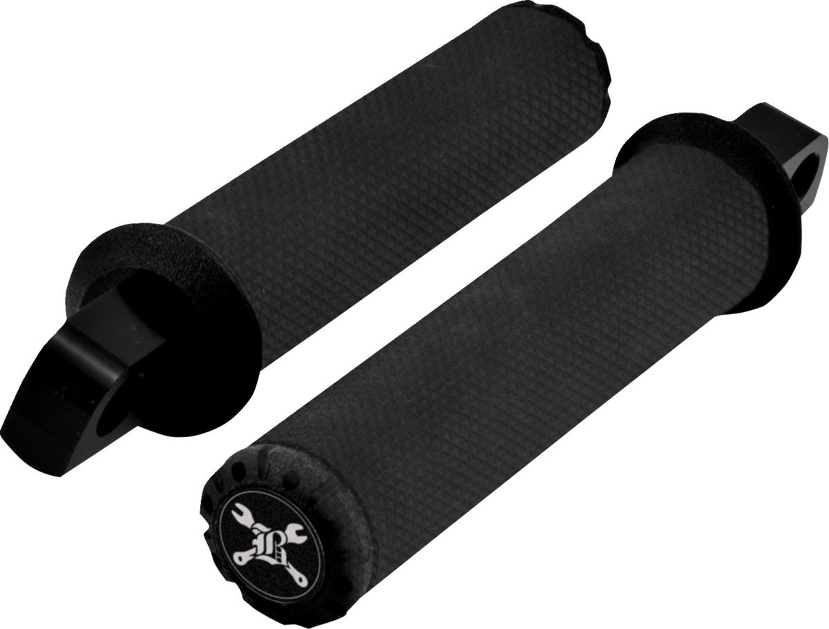 Burly Brand Hawk Grips - Dual Cable - Black Textured