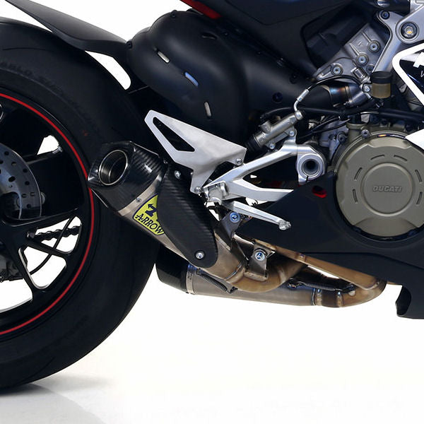 Arrow Works Titanium Slip-On Exhaust for Panigale V4 V4S V4R Speciale