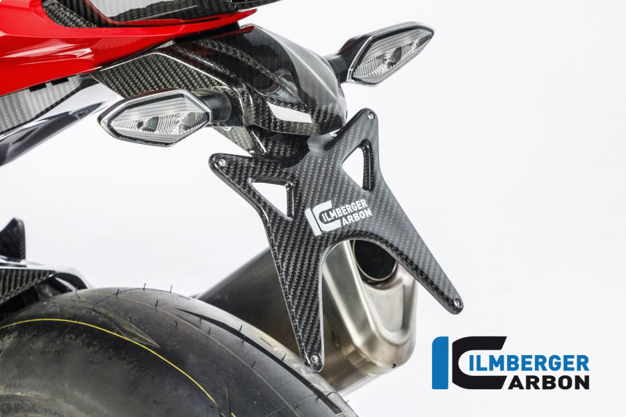 Ilmberger Carbon Number Plate Holder Carbon - Honda CBR 1000 RR '17