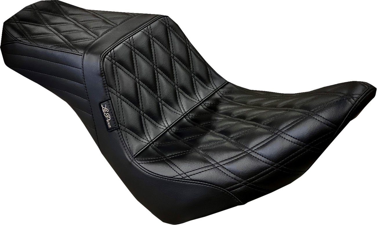 Le Pera Tailwhip Seat - Double Diamond - Black - FXLR/FLSB '18-'23
