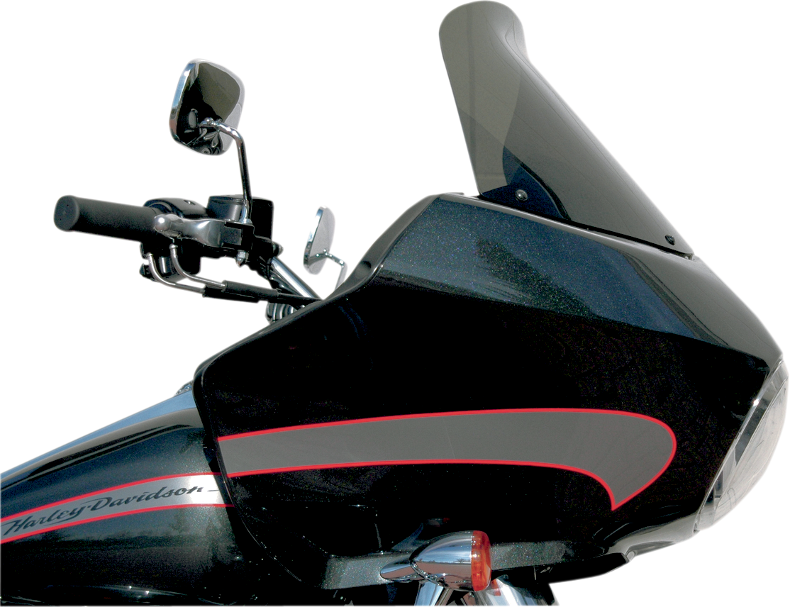 Wind Vest Windshield - 14" - Dark Smoke - FLTR