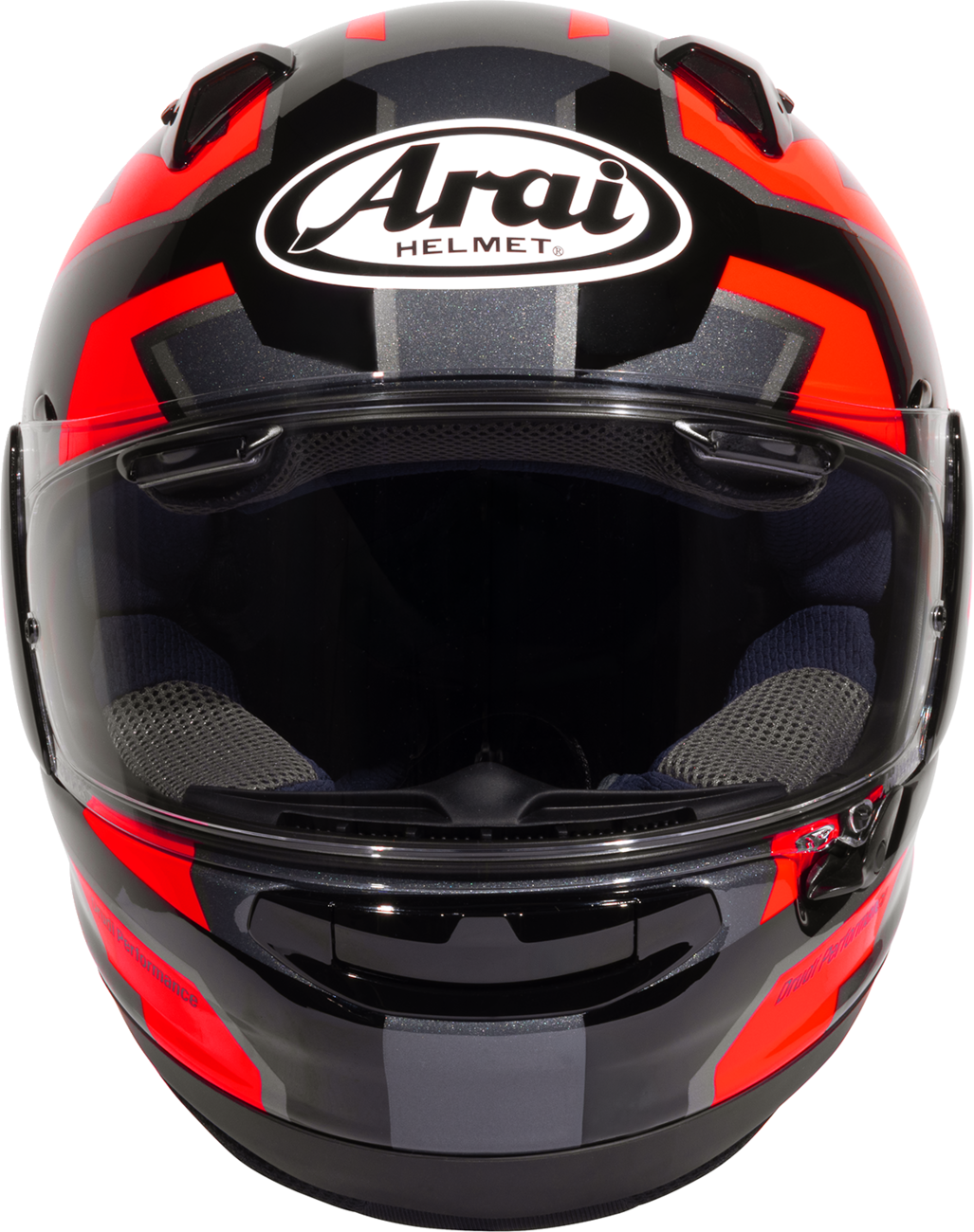 ARAI Helmets Signet-X Robotik Helmet - Black / Gloss / Gray / Red / L
