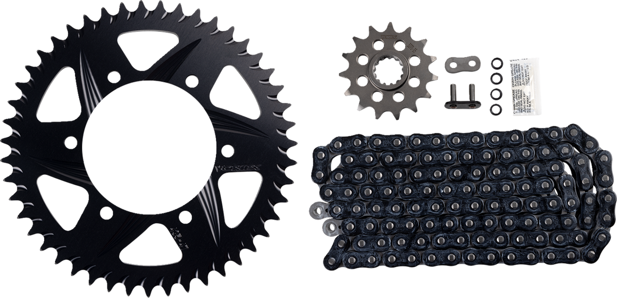 Vortex Chain And Sprocket Kit - HFRA - Black - Yamaha YZF-R6