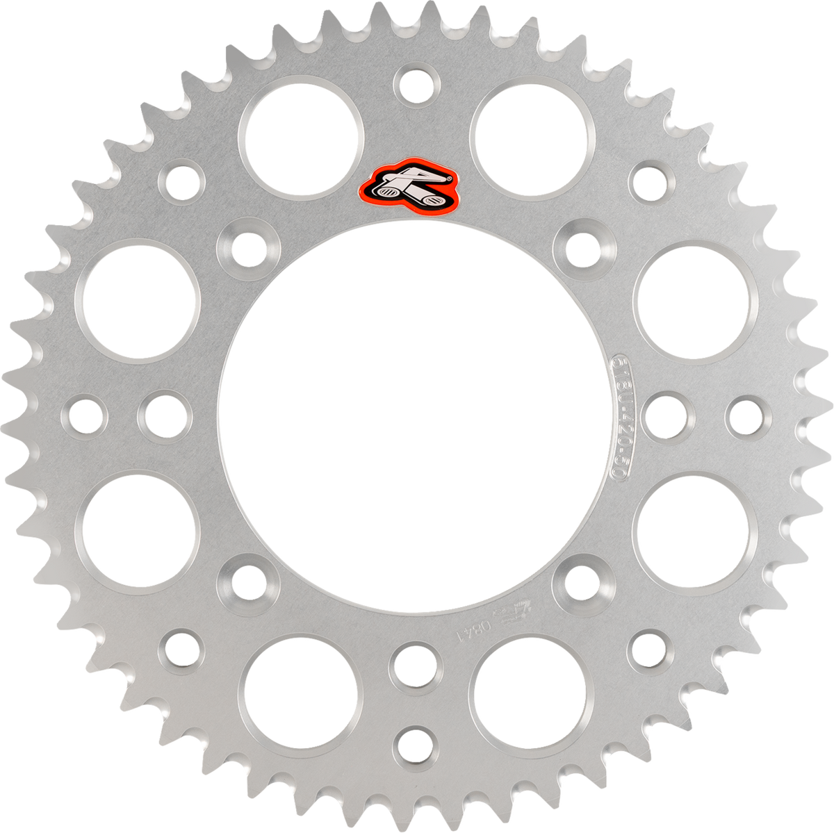 Renthal Rear Sprocket - Aluminum - 50 Tooth - Silver - Gas Gas/Husqvarna/KTM