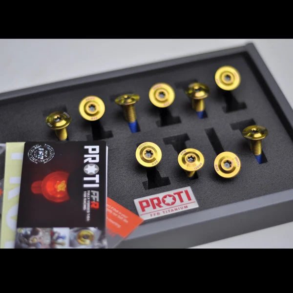 Proti Titanium Front Rear Brake Rotor Bolt Kit For S1000RR K67