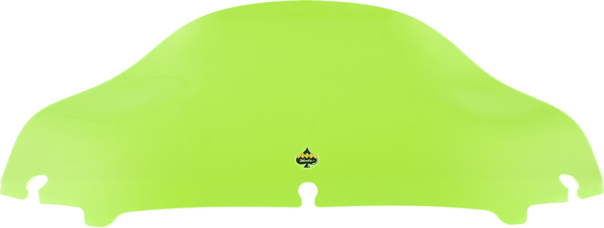 Klock Werks Ice Flare® Windshield - 6.5" - Green Ice - '14-'25 FLHT/FLHX