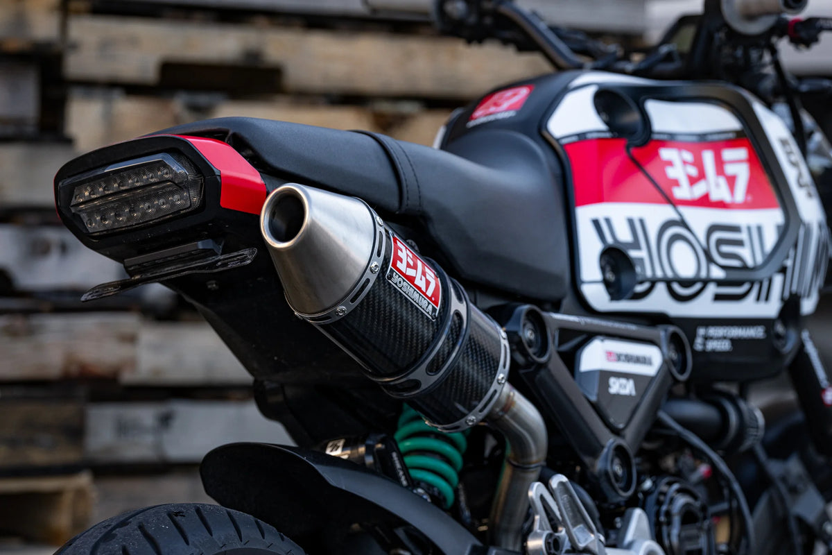 Yoshimura Builder Series RS-3 CF Mini Bike Muffler Kit