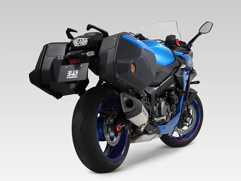 Yoshimura GSX-S1000GT 2022-26 R-11Sq Stainless Slip-On Exhaust W/ Satin Muffler