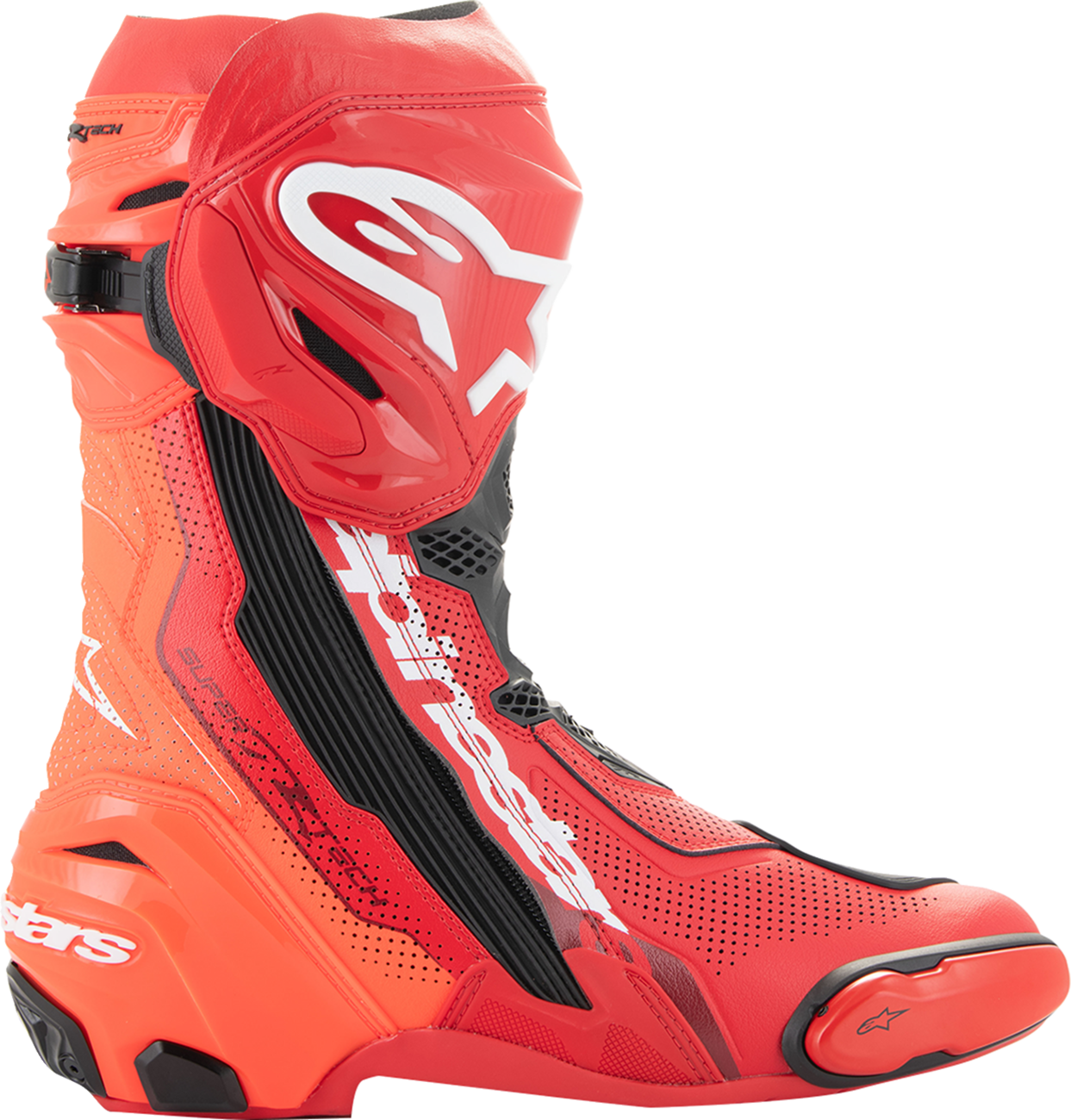 Alpinestars Supertech R Vented Boots - Red - US 11.5 / EU 46