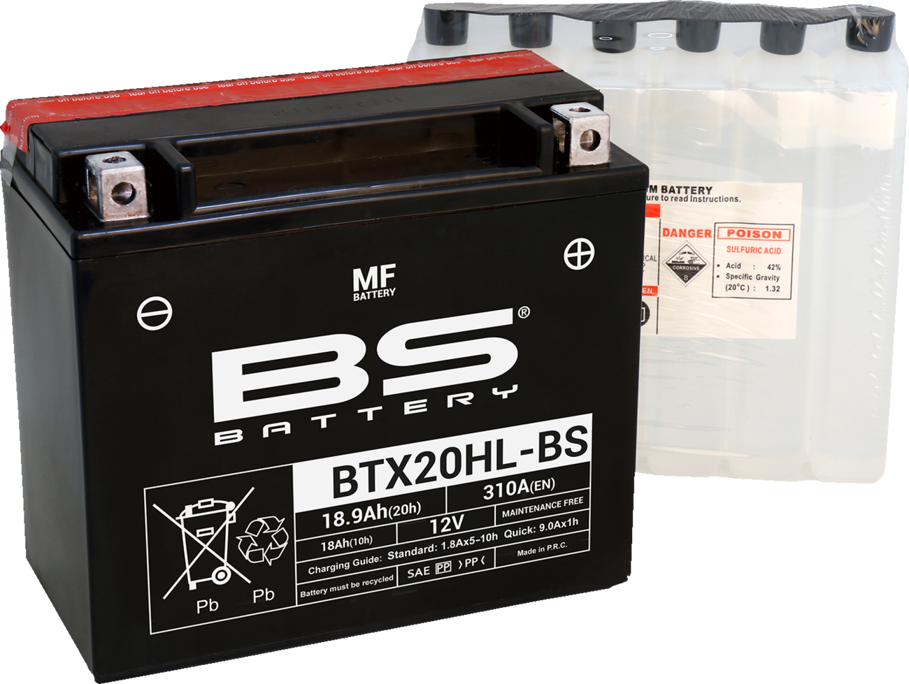 BS Battery Battery - BTX20HL-BS (YTX)