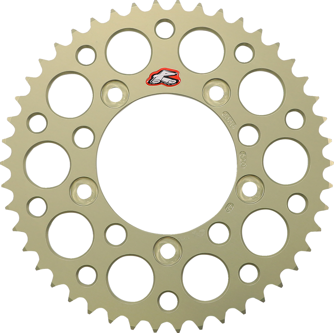 Renthal Rear Sprocket - Aluminum - 46 Tooth - Ducati