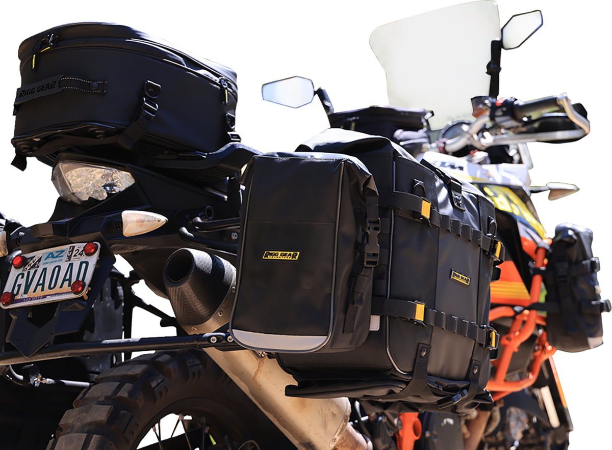 Nelson RIGG Trails End Adventure Saddlebags - Black