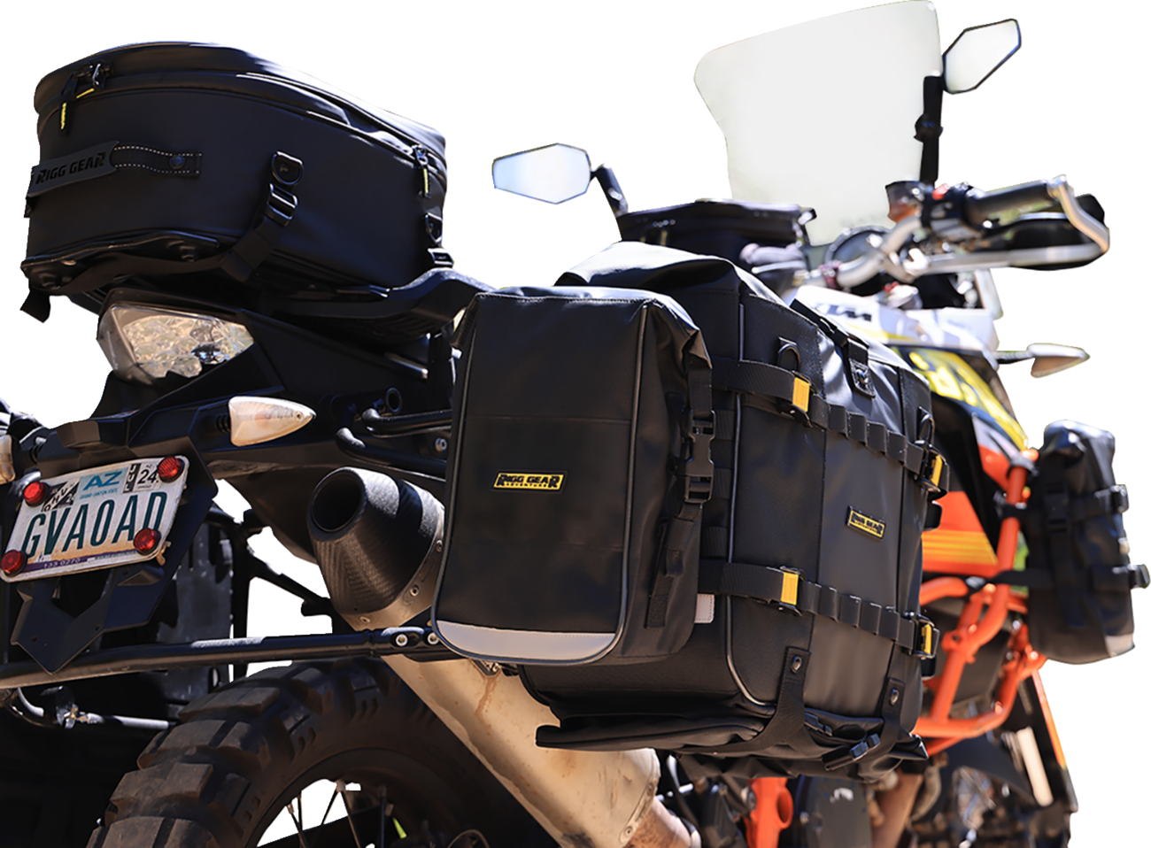 Nelson RIGG Trails End Adventure Saddlebags - Black