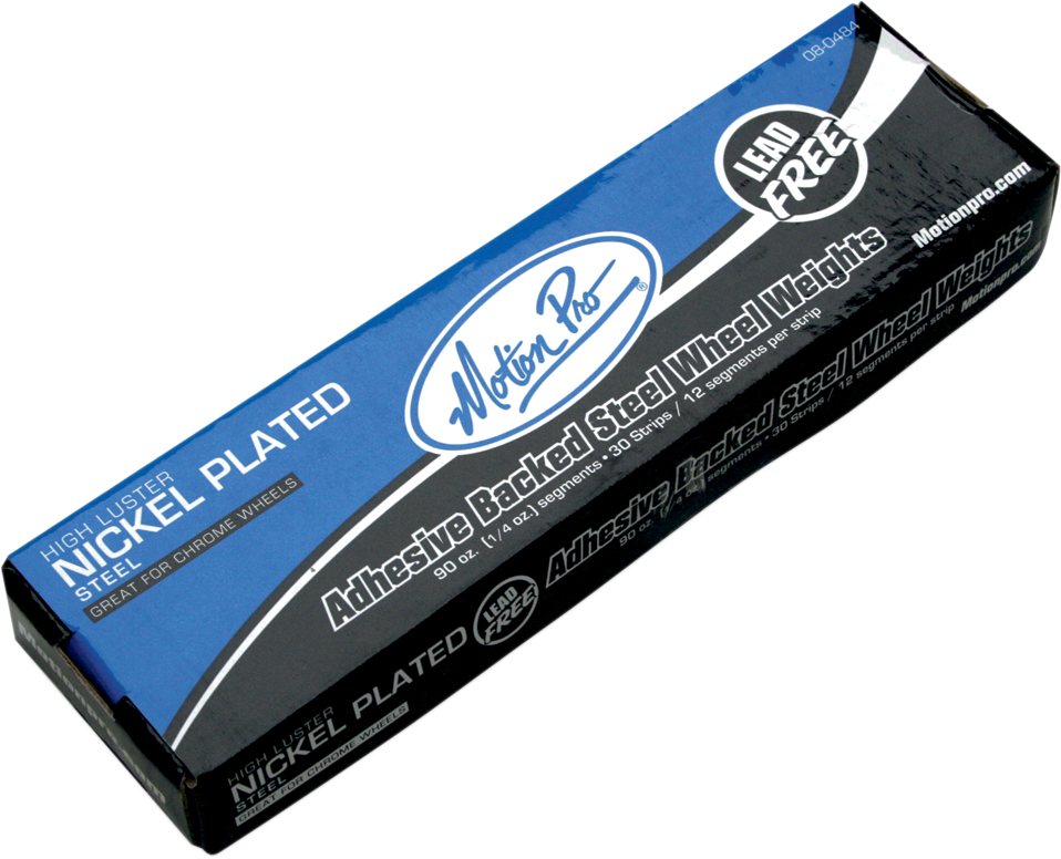 Motion Pro Wheel Weights - Adhesive Stick-On - Nickel - 1/4 Oz - 360 Pack