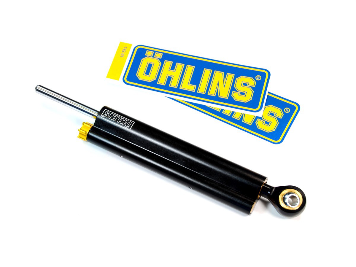OH03 - BLACK STEERING DAMPER OHLINS