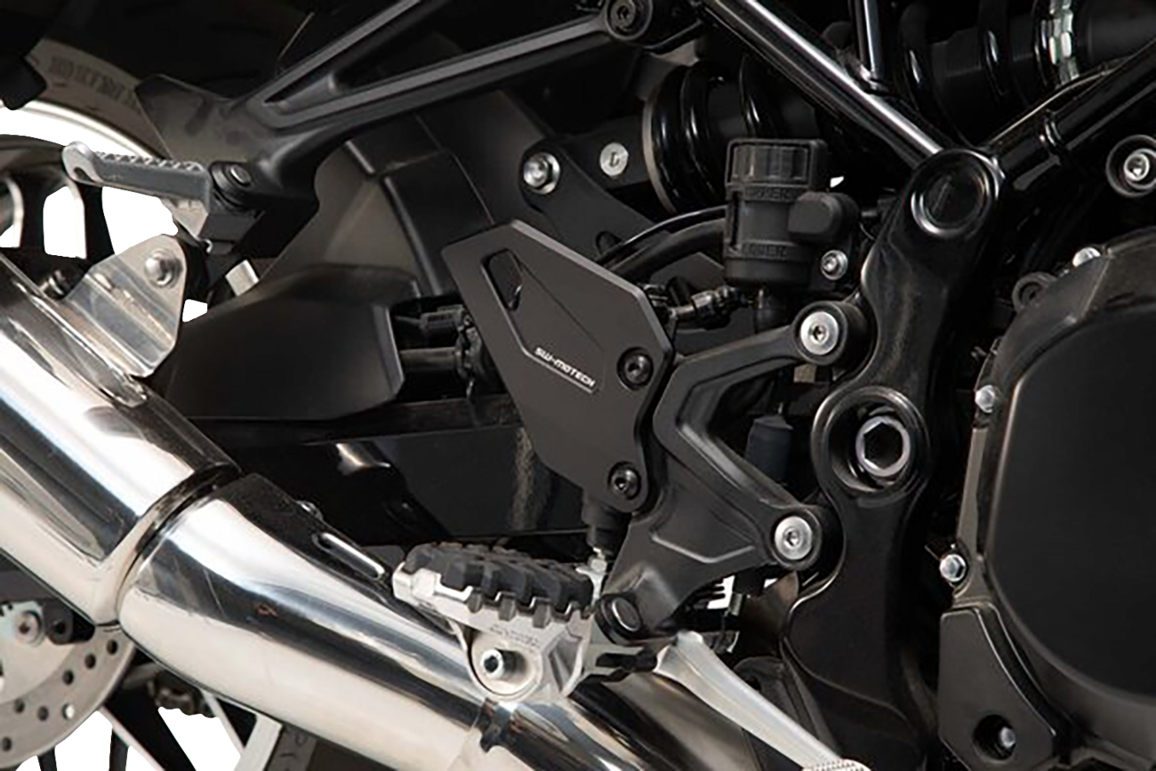 SW-Motech Heel Guard - Black - Kawasaki