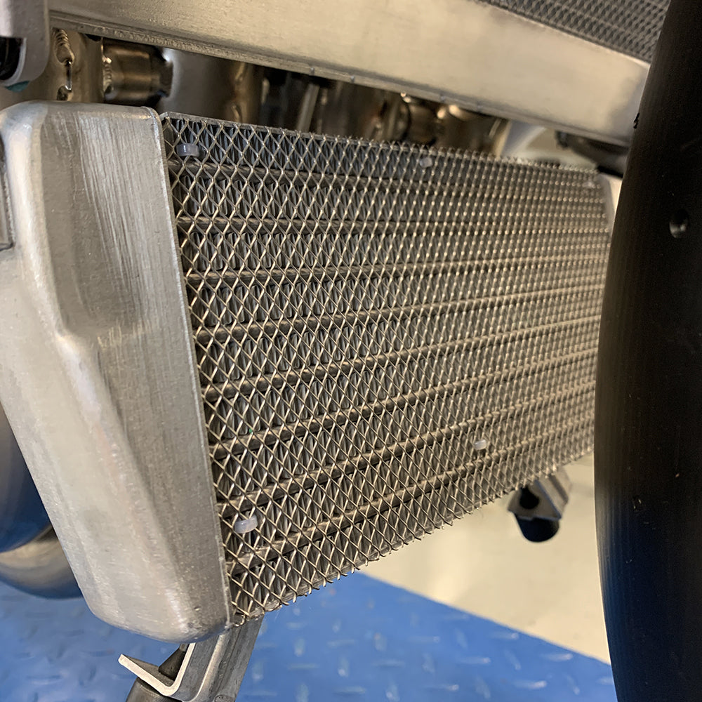 Radiator safety guard kit