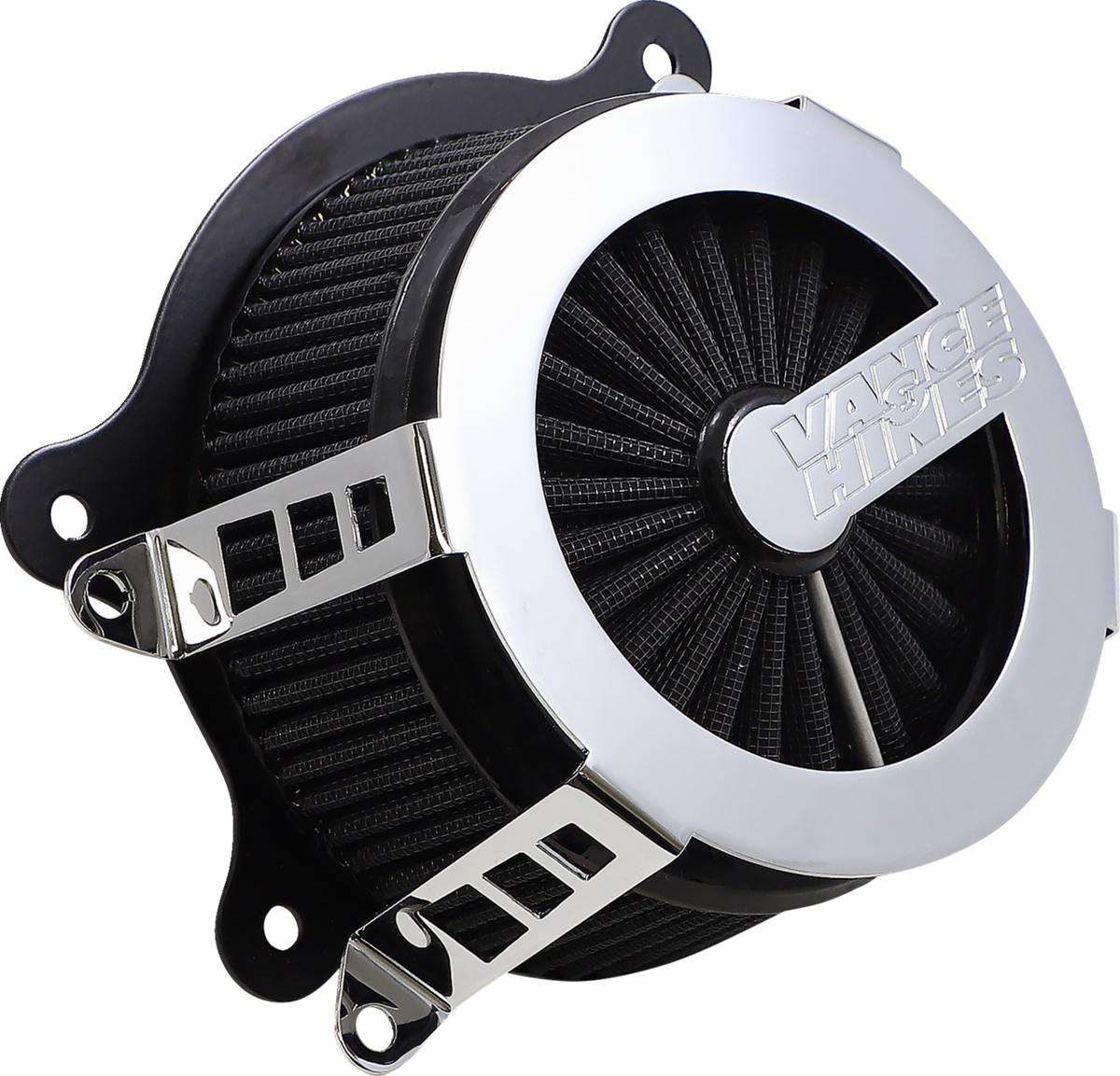 Vance & Hines VO2 Cage Fighter Air Intake Kit - Chrome