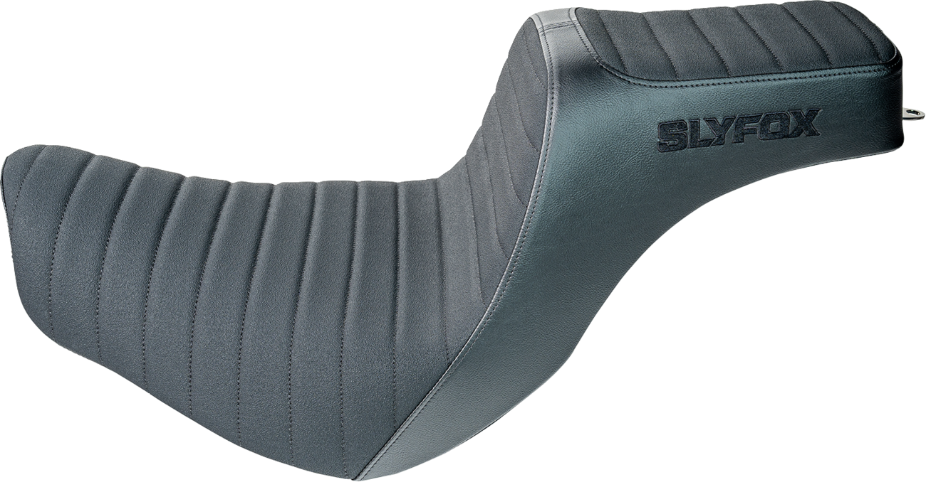 Slyfox High Noon Seat - Vinyl - Classic Stitch - Black Logo - FL/FX '18-'24