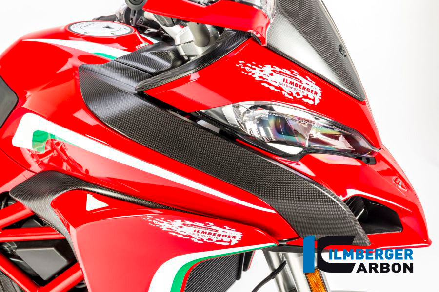 Ilmberger Carbon Tank Cover Right / Air Channel Cover Right Side Surface Ducati MTS 1200 2015