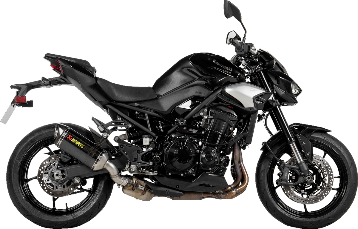 Akrapovic Slip-On Line Muffler - Carbon Fiber - ECE - Kawasaki Z900