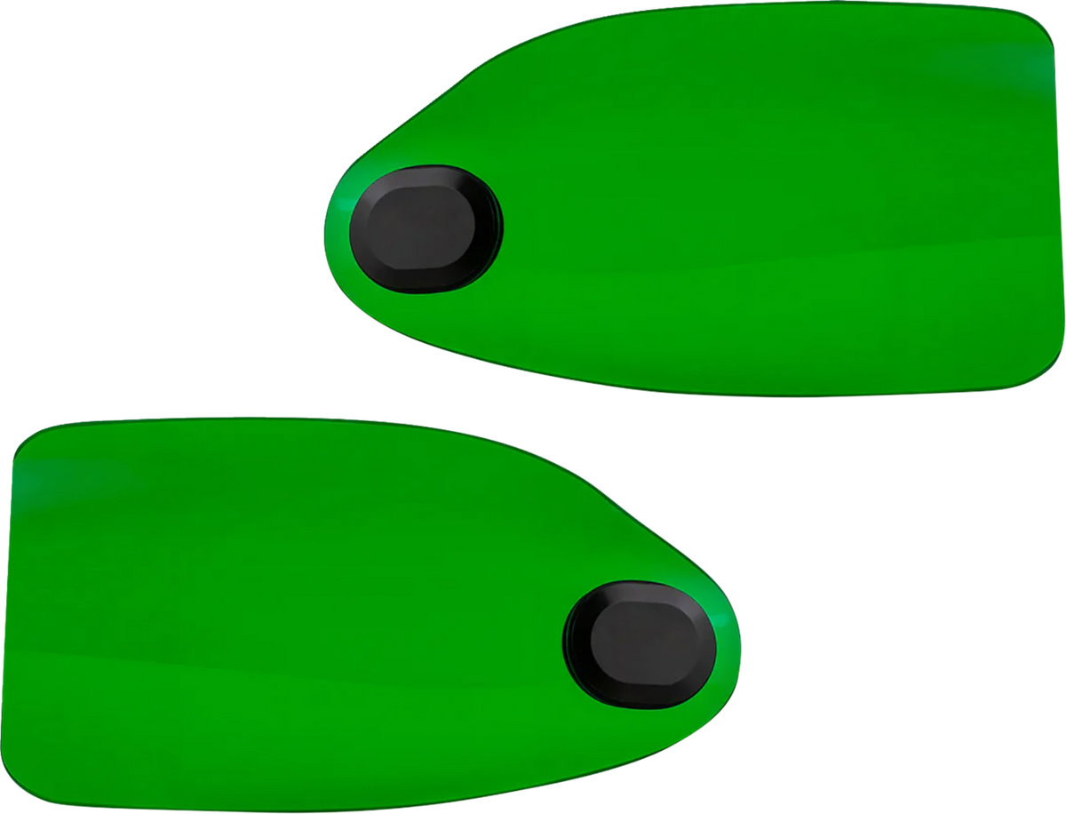 Klock Werks Flare® Handguards - Harley-Davidson Cable Clutch - Green