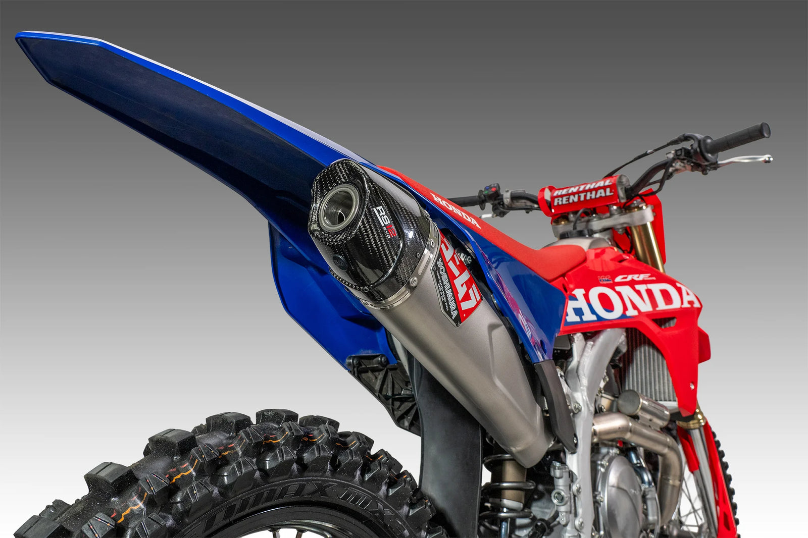 Yoshimura CRF450R/RX 2027 RS-12evo Titanium Full Exhaust, W/ Titanium Muffler