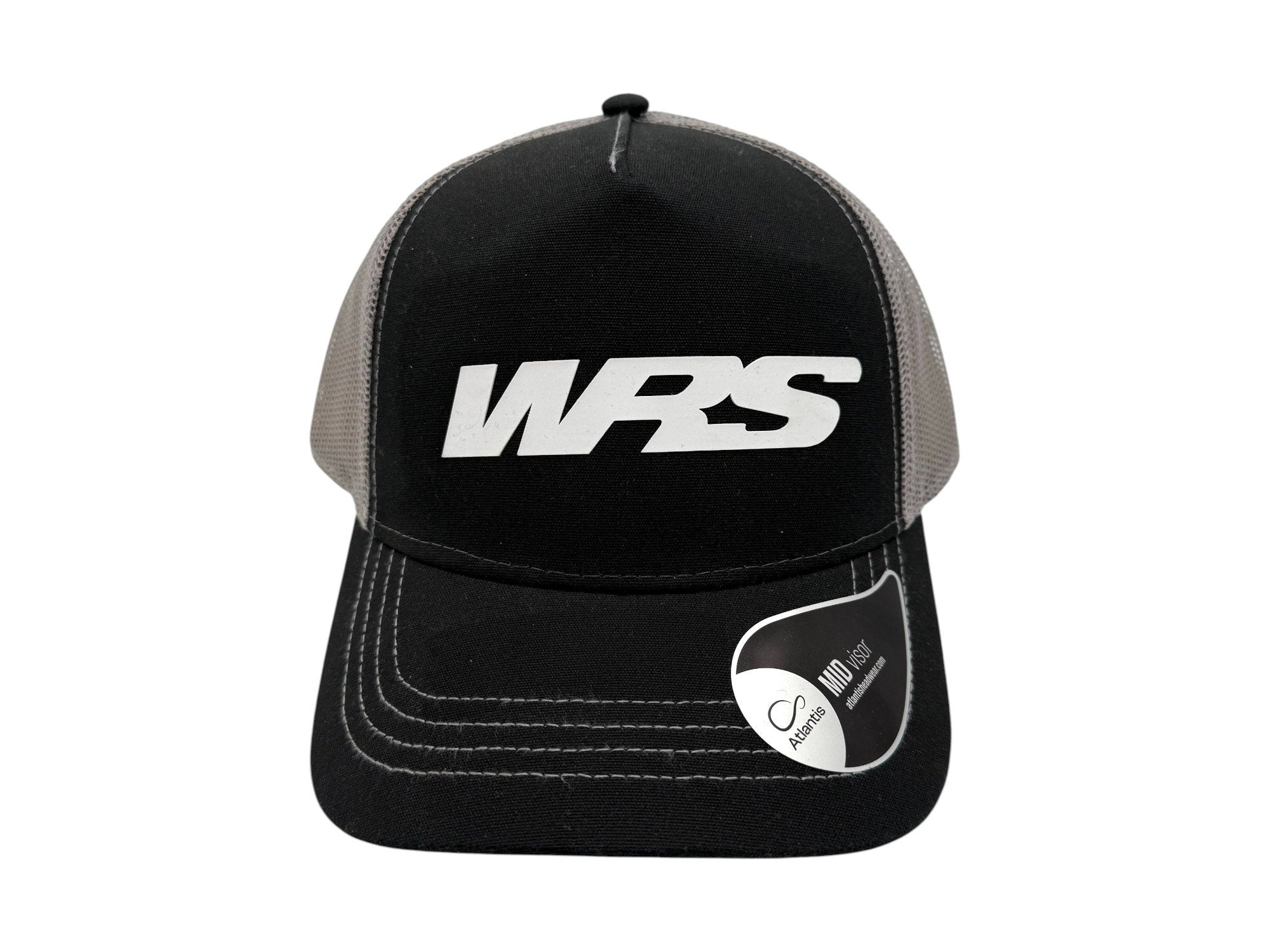 WRS ORIGINAL CAP WITH VISOR BLACK GREY
