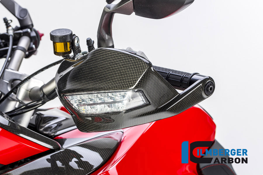 Ilmberger Carbon Hand Protector Left Side Ducati MTS 1200 2015 / MTS 1200 Enduro - Gloss
