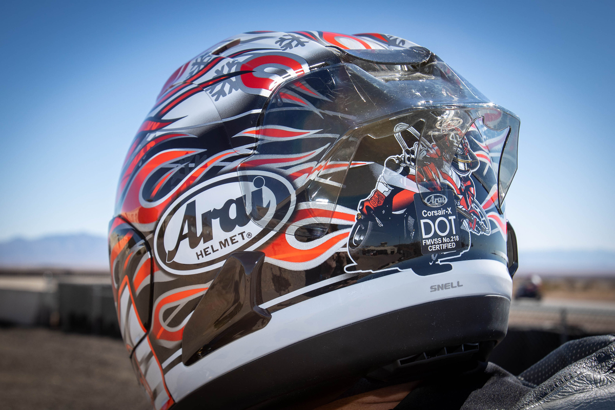 ARAI Helmets Corsair-X Haga GP Helmet