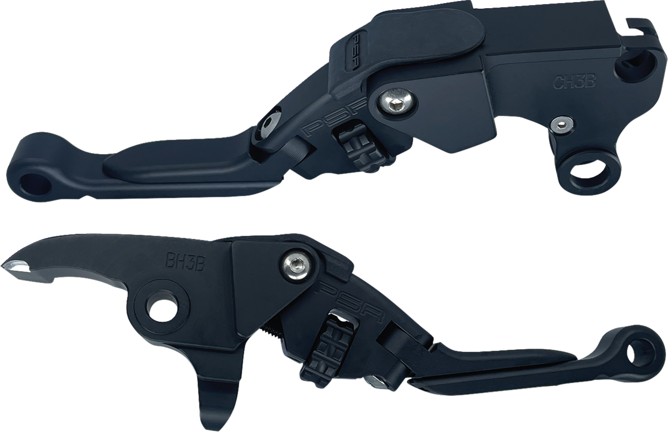 PSR Anthem Adjustable Lever Set For Harley Models - Pro - Black