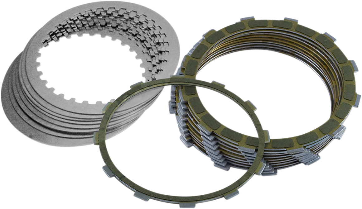 Barnett Extra Plate Clutch Kit - Aramid - Twin Cam