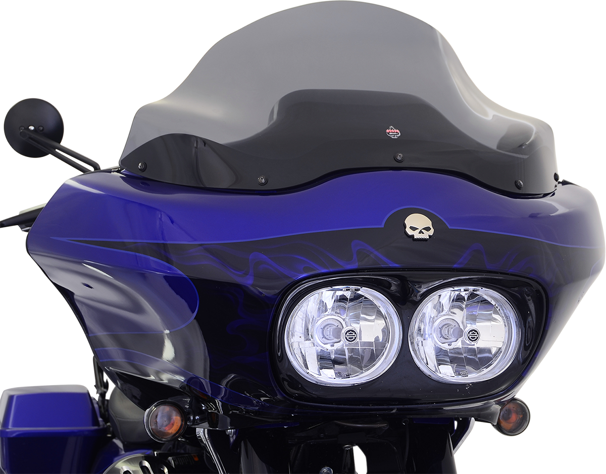 Klock Werks Sport Flare® Windshield - 12" - Dark Smoke - '96-'13 FLTR