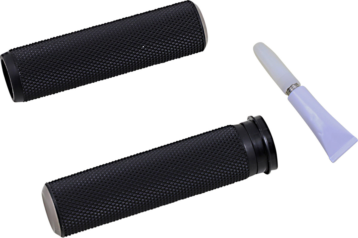 Arlen NESS Knurled Grips - TBW - Titanium