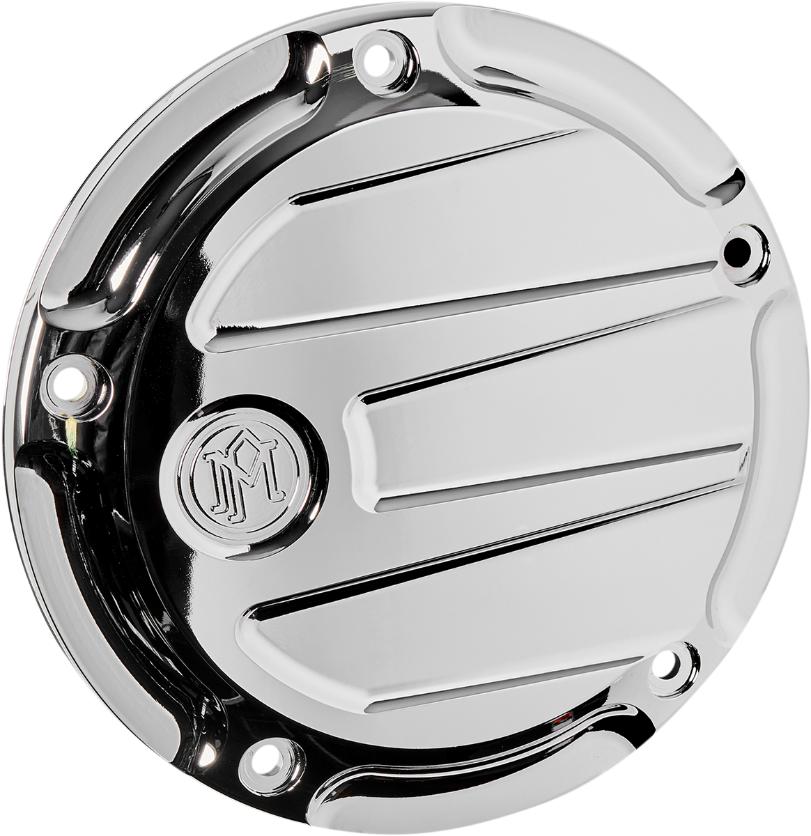 Performance Machine (PM) Derby Cover - Scallop - Chrome