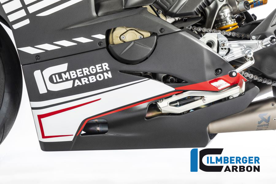 Ilmberger Carbon Belly Pan Ducati Panigale V4 Racing - Matte
