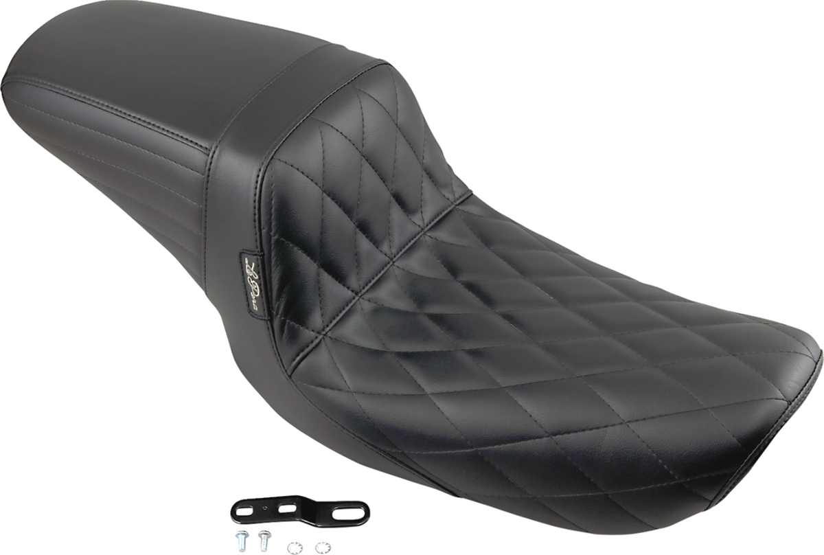 Le Pera Kickflip Seat - Diamond - Black - FXD '96-'03