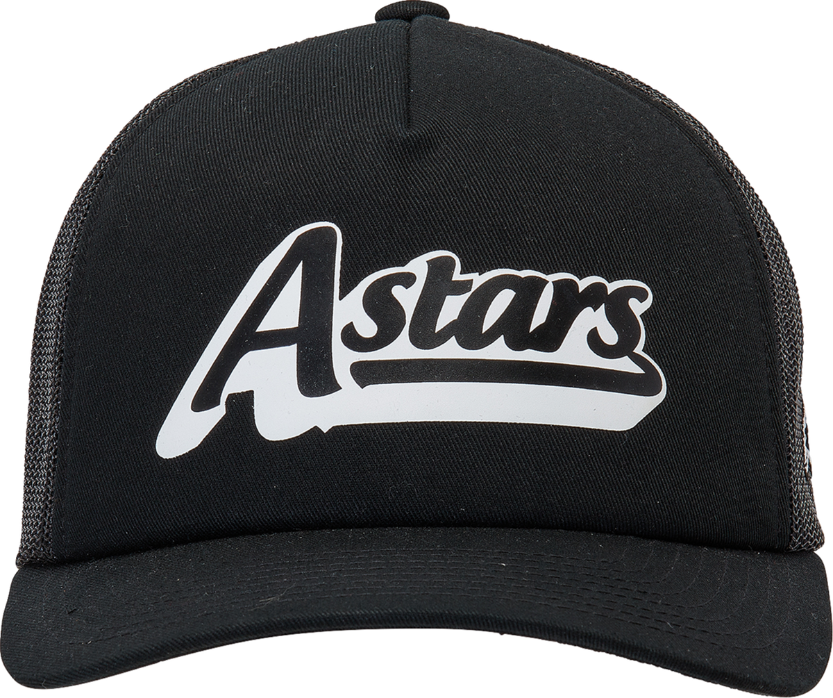 Alpinestars Delivery Trucker Hat - Black/Black - One Size