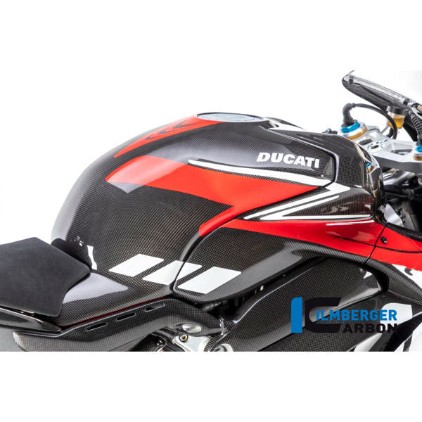 Ilmberger Carbon Fiber Tank Cover Fairing For Ducati Panigale V4 V4S V4R