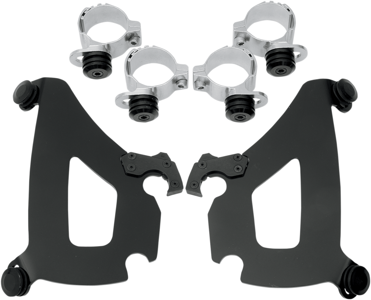 Memphis Shades Bullet Mounting Kit - VT750 - Black