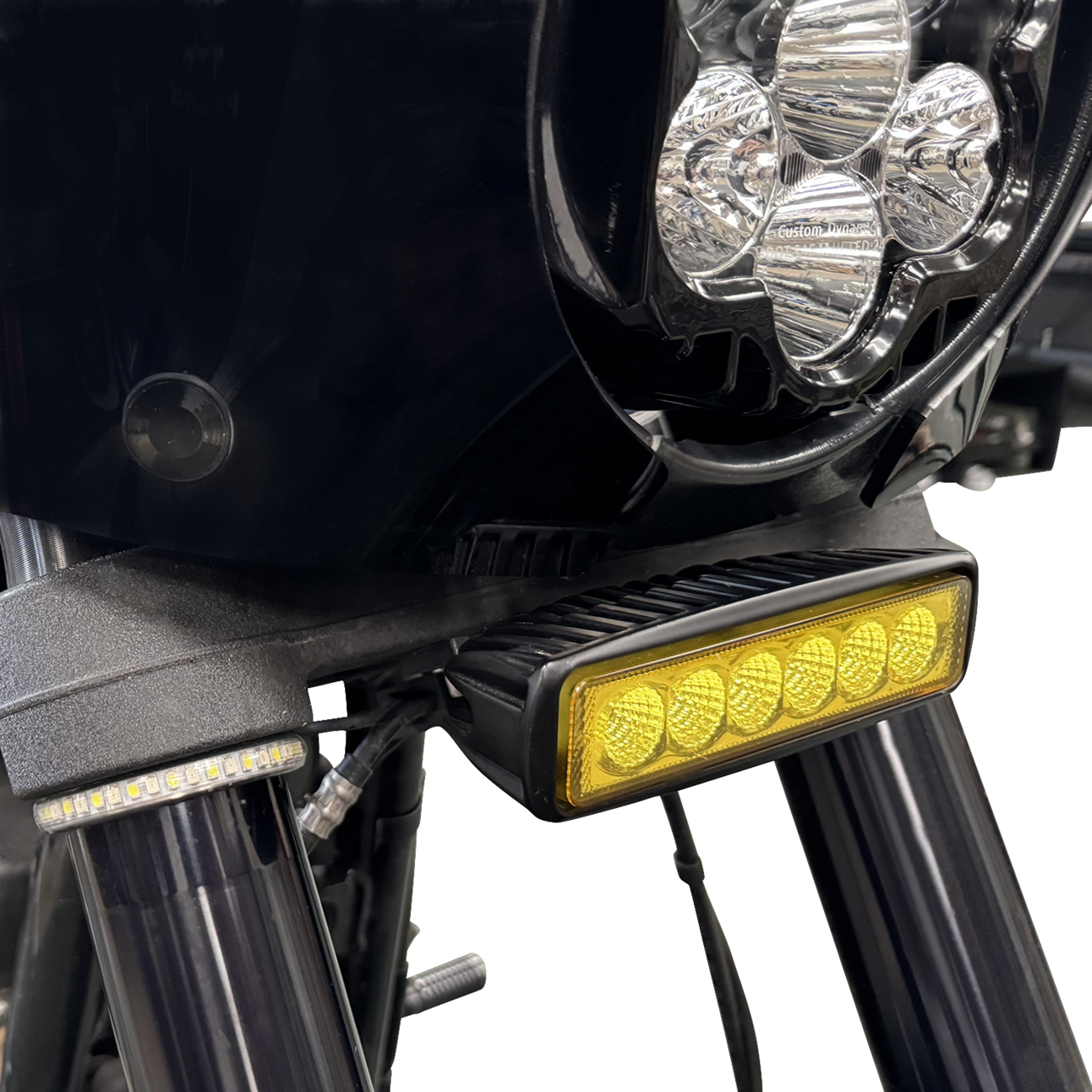 Custom Dynamics Mount - Light Bar - Textured Satin Black - FXLRS