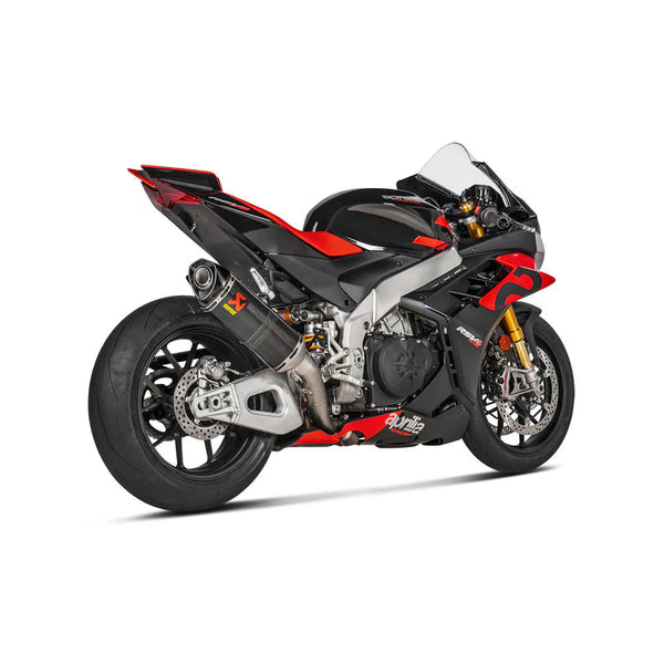 Akrapovic Carbon Fiber Slip-On Exhaust Aprilia RSV4 RR 1100