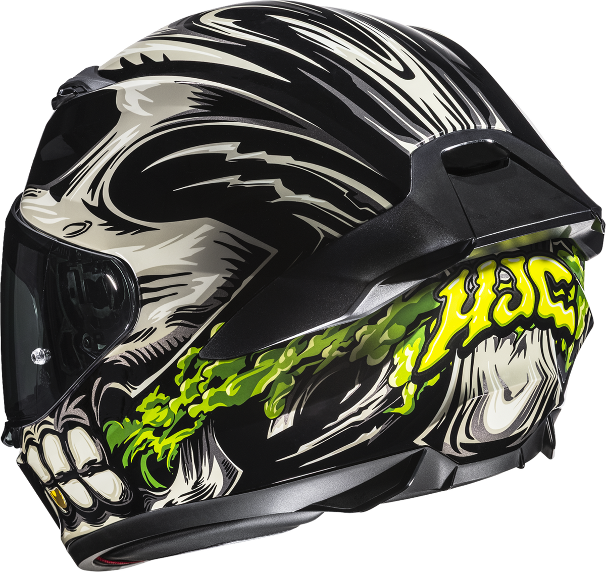 HJC I11 Plus Acid Skull Helmet - 5XL