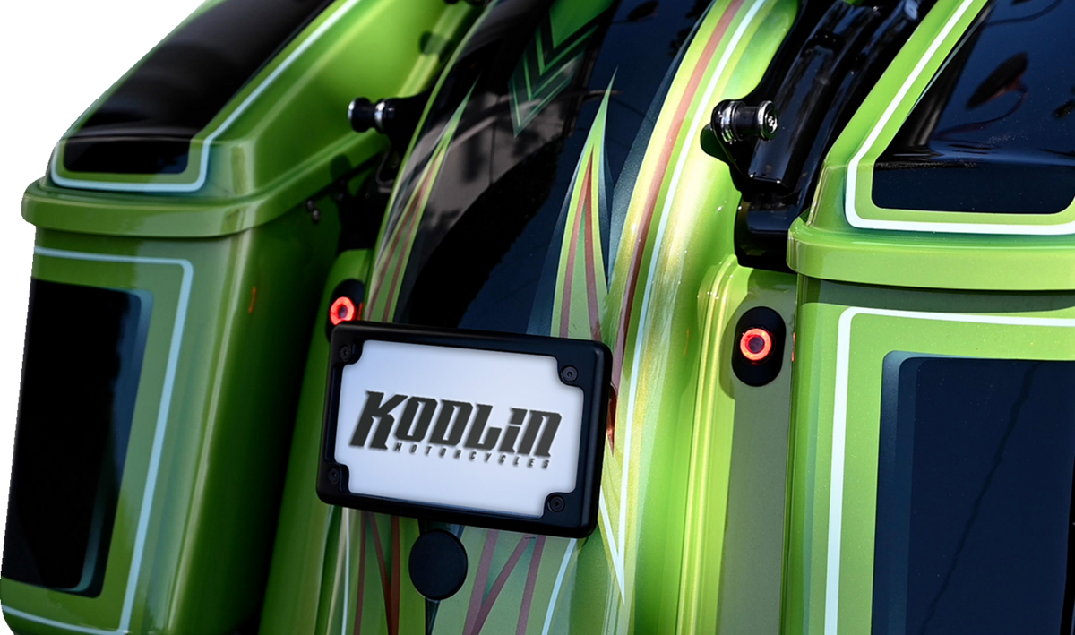 Kodlin USA Curved License Plate Kit