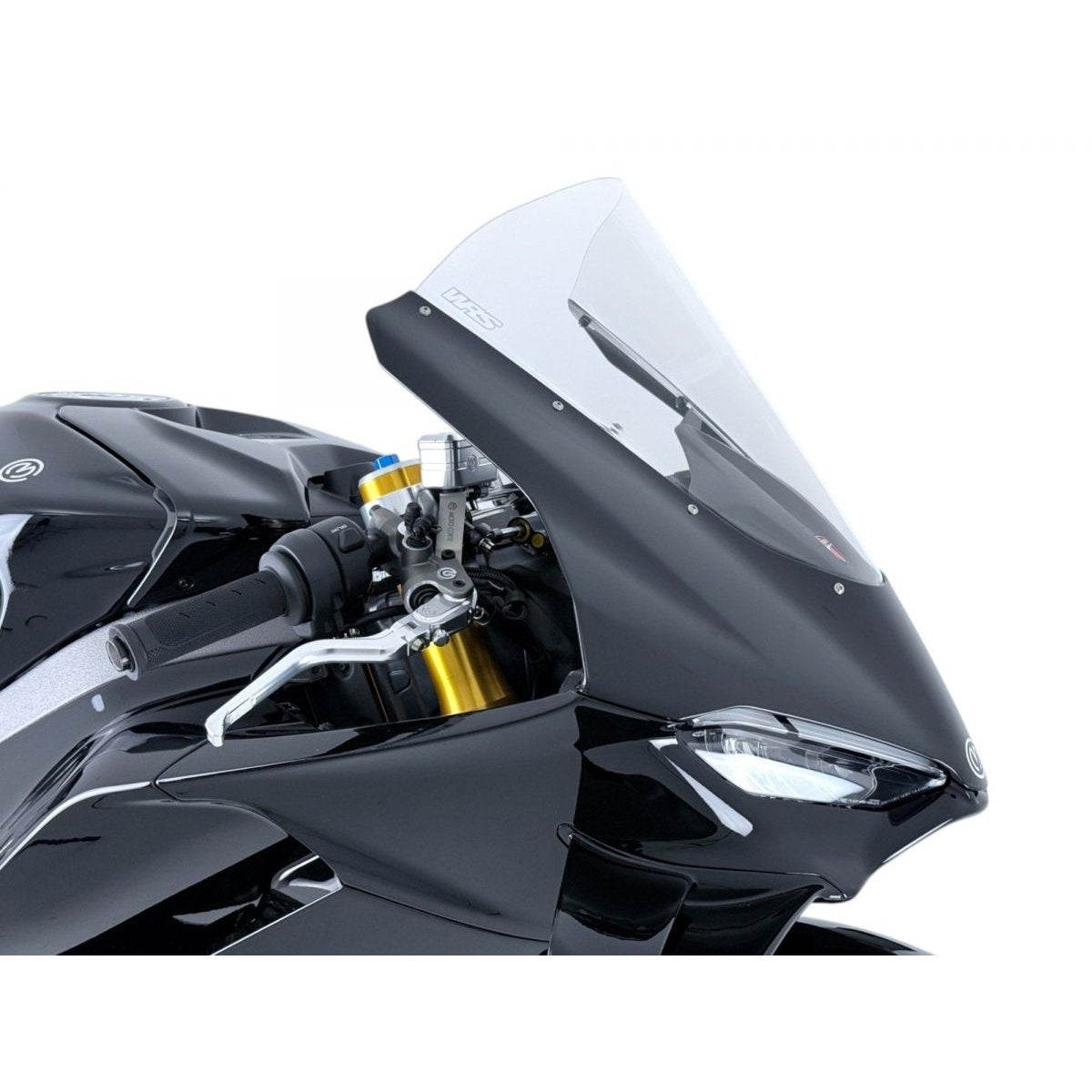 WRS Double Bubble Tall Racing Windscreen for Panigale V4 V4S 2025
