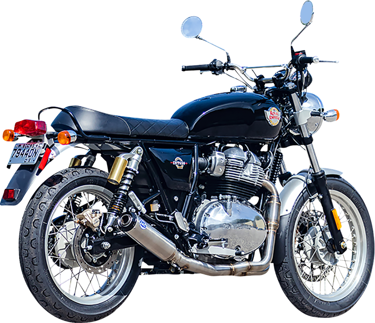 S&amp;S Cycle Qualifier 2:1 Exhaust System - Stainless Steel - Race Only
