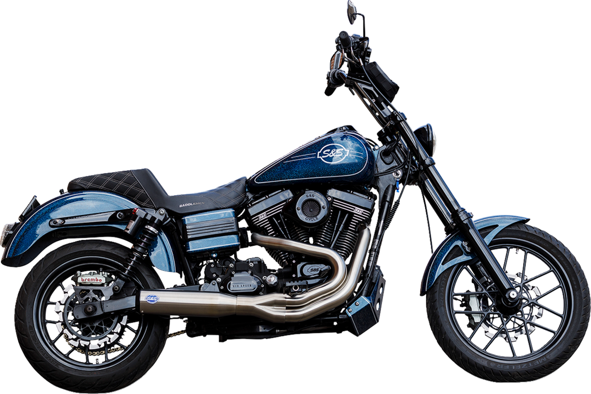 S&amp;S Cycle 2-Into-1 Qualifier Exhaust System