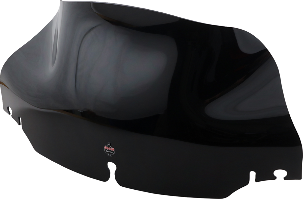 Klock Werks Flare® Windshield - 8-1/2" - Black - '96-'13 FLT