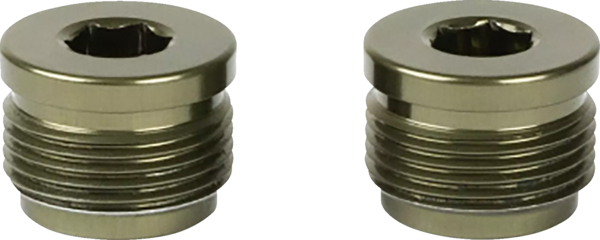 Renthal Revo-F End Caps - AluGold